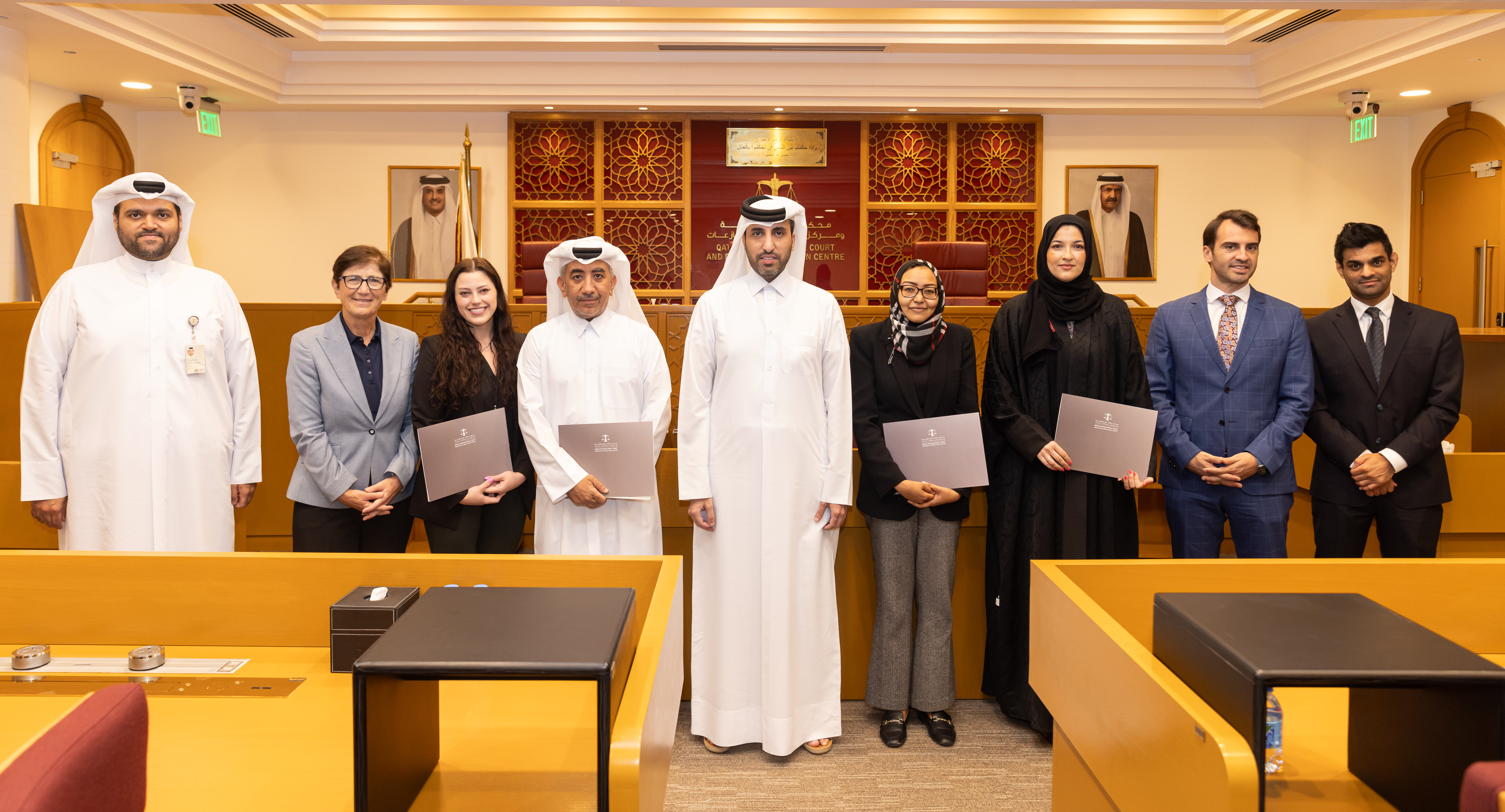 Thomas Williams receives Pro Bono Award at QICDRC